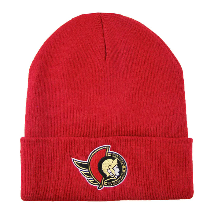 Gorro de punto básico con puños Alt de los Ottawa Senators NHL