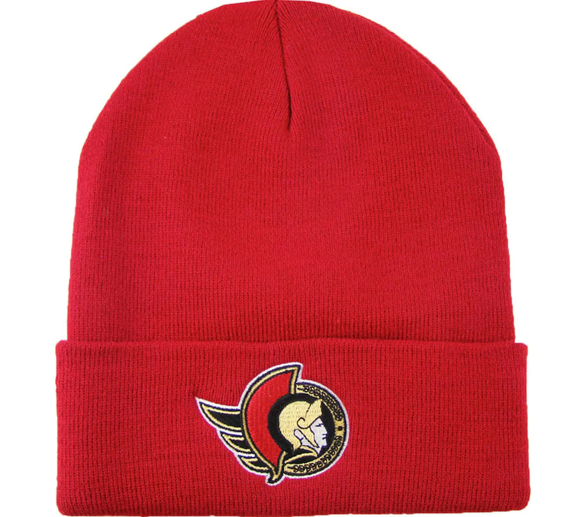 Gorro de punto básico con puños Alt de los Ottawa Senators NHL