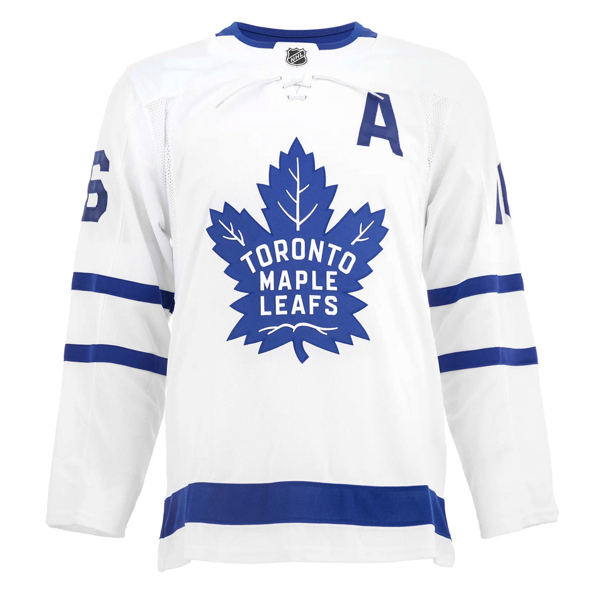 Mitch Marner dédicacé et signé Toronto Maple Leafs Adidas Pro Away Maillot