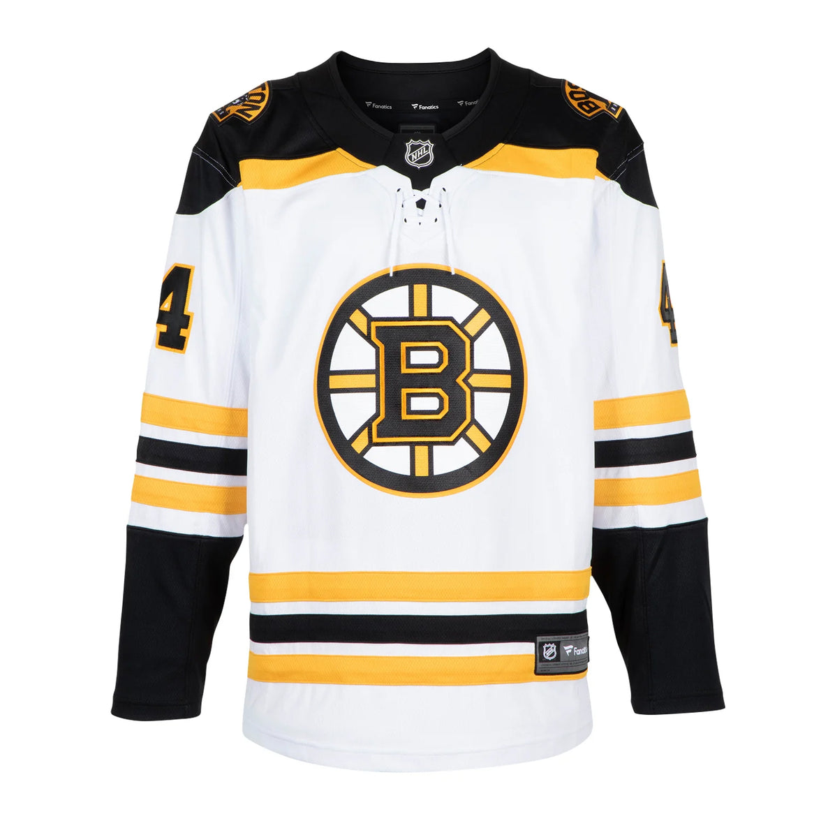 Bobby Orr a signé le maillot Adidas Pro Home des Bruins de Boston