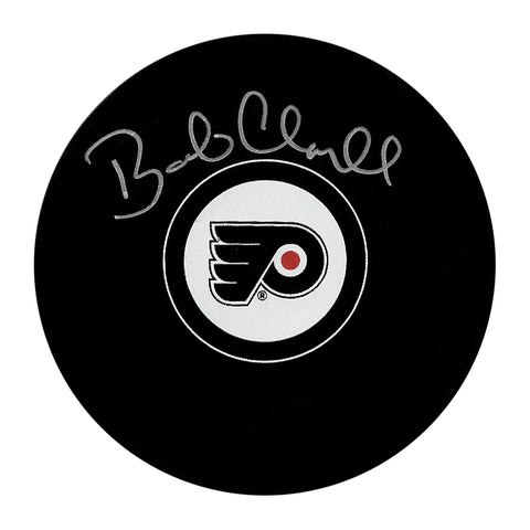 Bobby Clarke a signé la rondelle des Flyers de Philadelphie