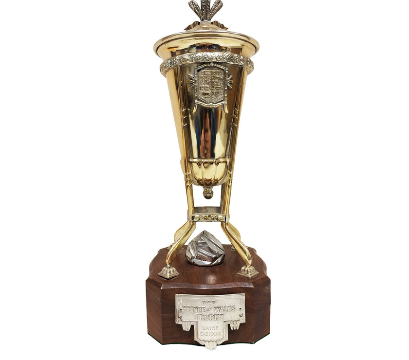 Trofeo emitido por el Príncipe de Gales de los Boston Bruins de Wayne Cashman 1971/72