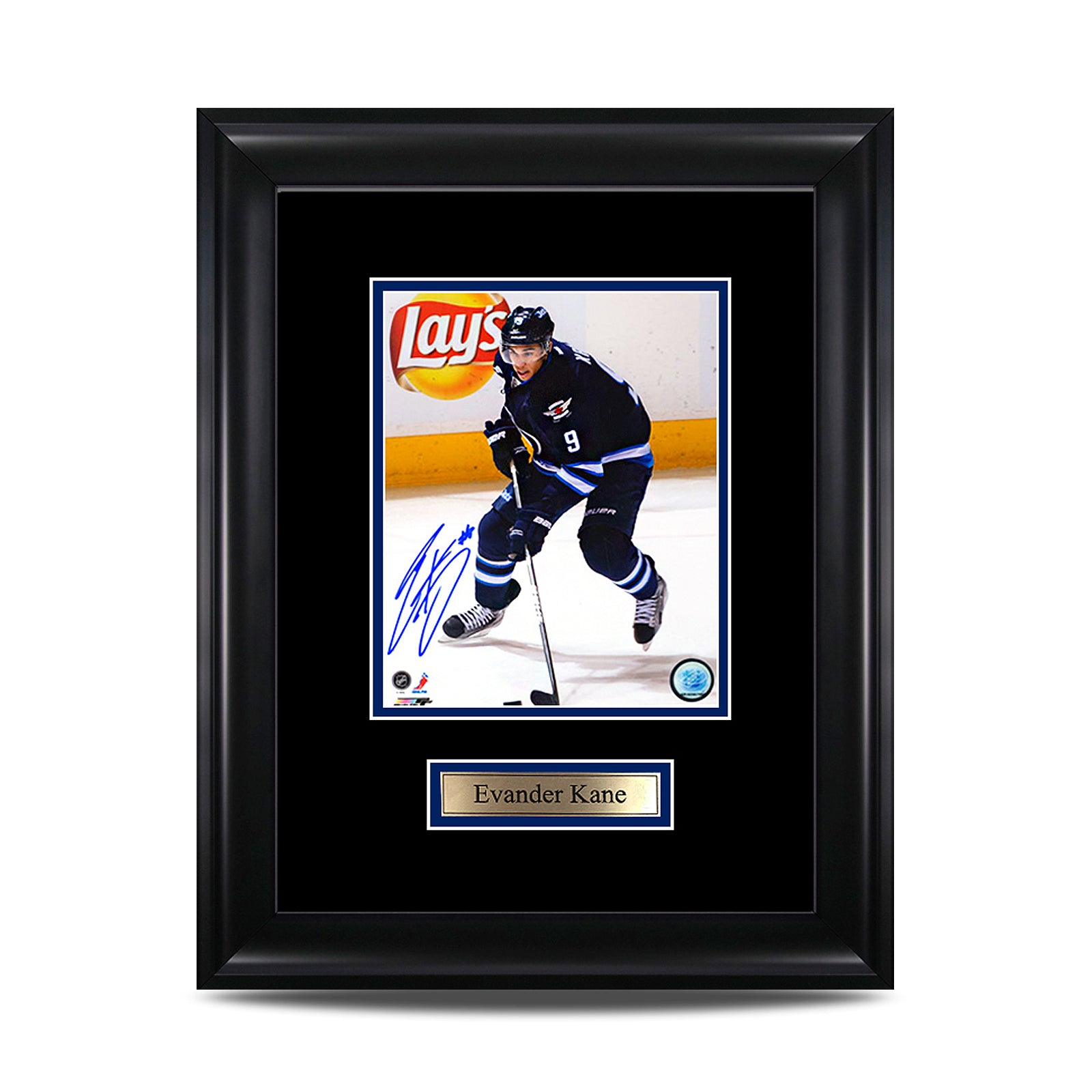 Evander Kane Signed Winnipeg Jets Framed Photo - Heritage Hockey™
