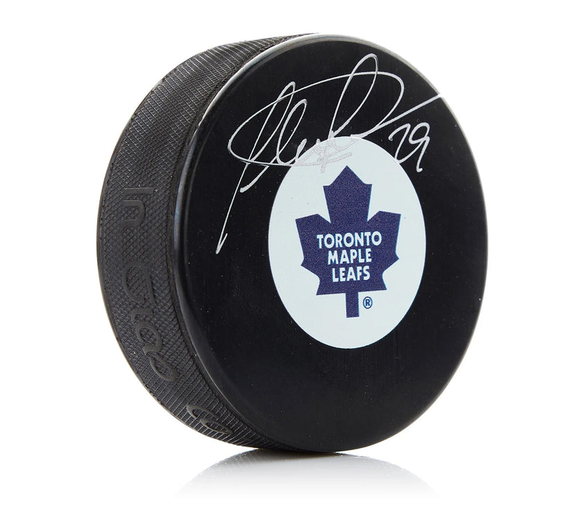 Felix Potvin Signed Toronto Maple Leafs Puck