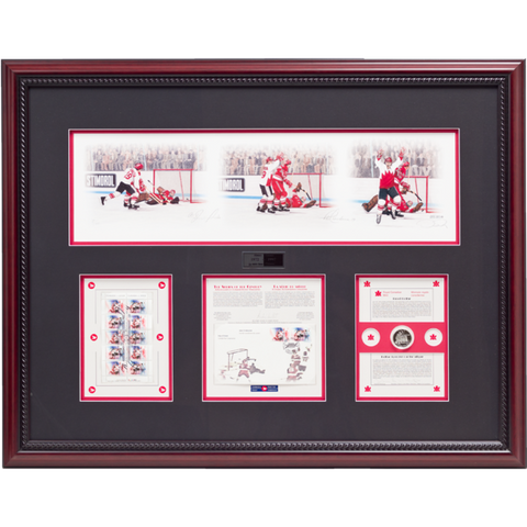 History Unfolds – Paul Henderson & Vladislav Tretiak Signed Limited Edition Print