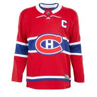 Jean Beliveau Signed Montreal Canadiens Fanatics Breakaway Home Red Jersey - Heritage Hockey™