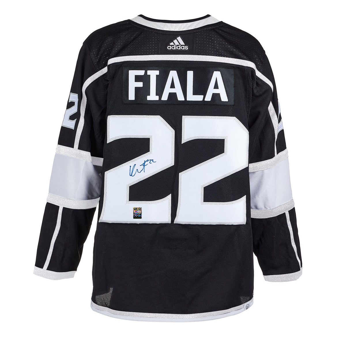 Kevin Fiala Signed Los Angeles Kings Adidas Pro Home Black Jersey