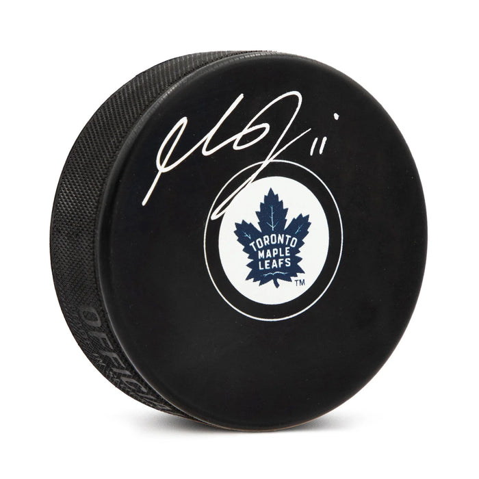 Disco de vinilo firmado por Max Domi de los Toronto Maple Leafs