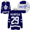 Camiseta de fanático de los Toronto Maple Leafs firmada por Mike Palmateer