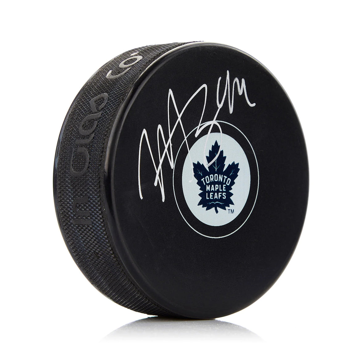 Morgan Rielly Signed Toronto Maple Leafs Puck