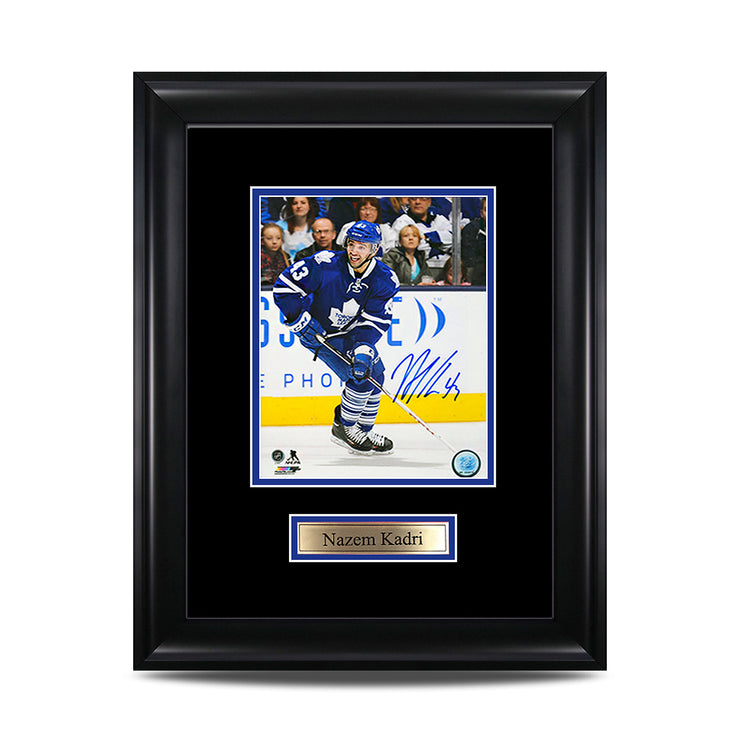 Photo encadrée signée par Nazem Kadri des Maple Leafs de Toronto