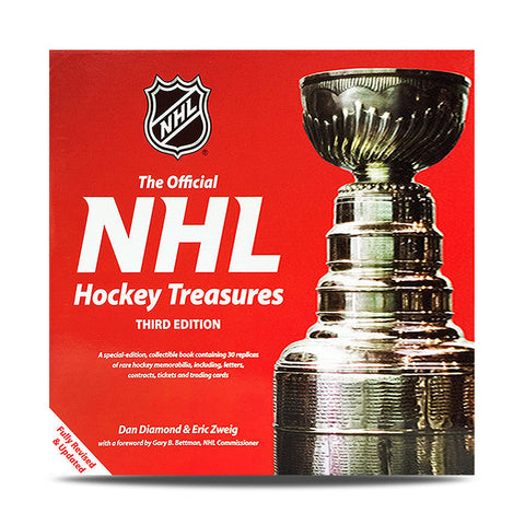 Paul Henderson Signed "The Official NHL Hockey Treasures" Collectible Book