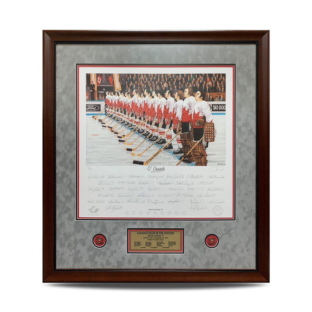 O' Canada – Team Canada 1972 Signed Limited Edition Summit Series Print /972 - Heritage Hockey™