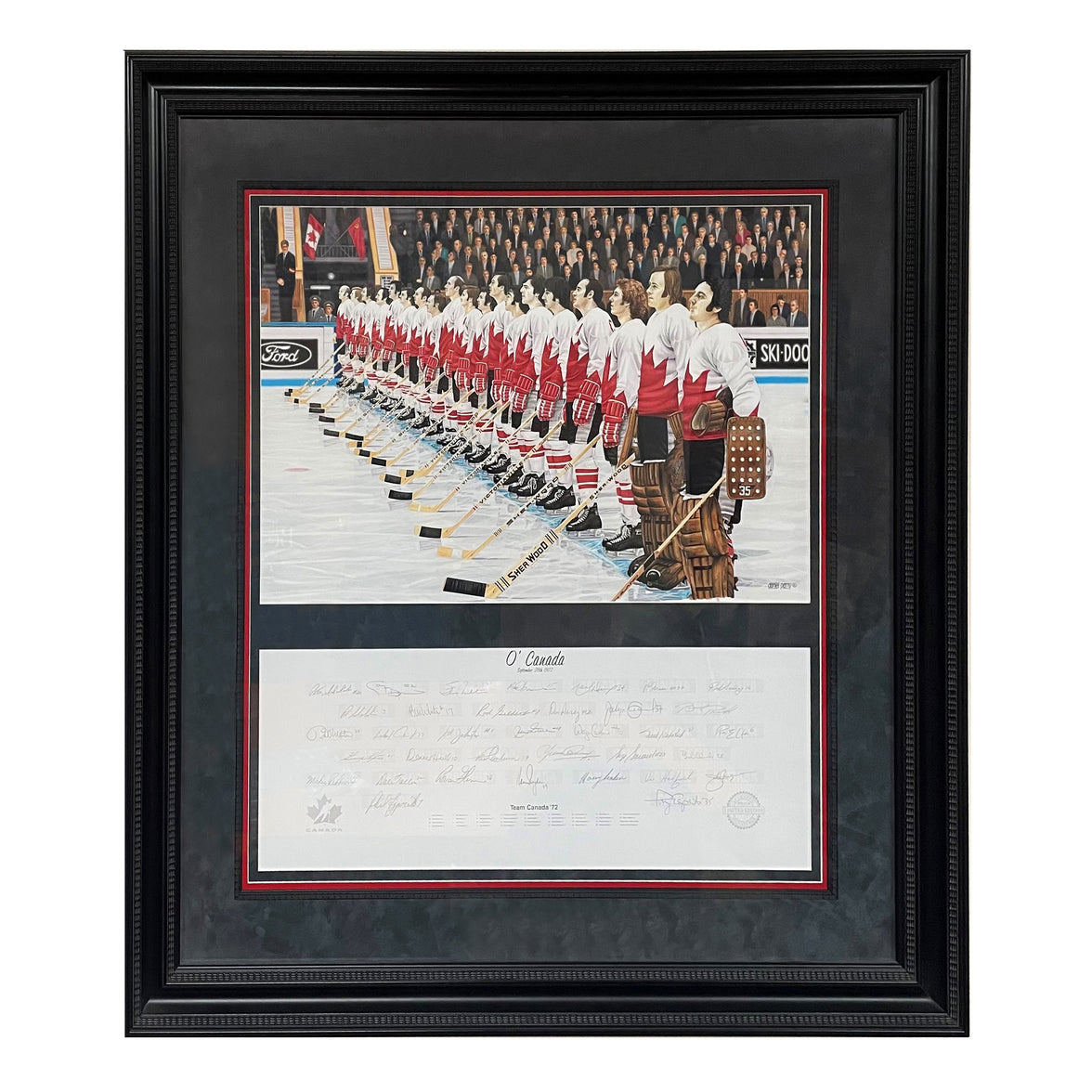 Trofeo emitido por el Príncipe de Gales de los Boston Bruins de Wayne Cashman 1971/72