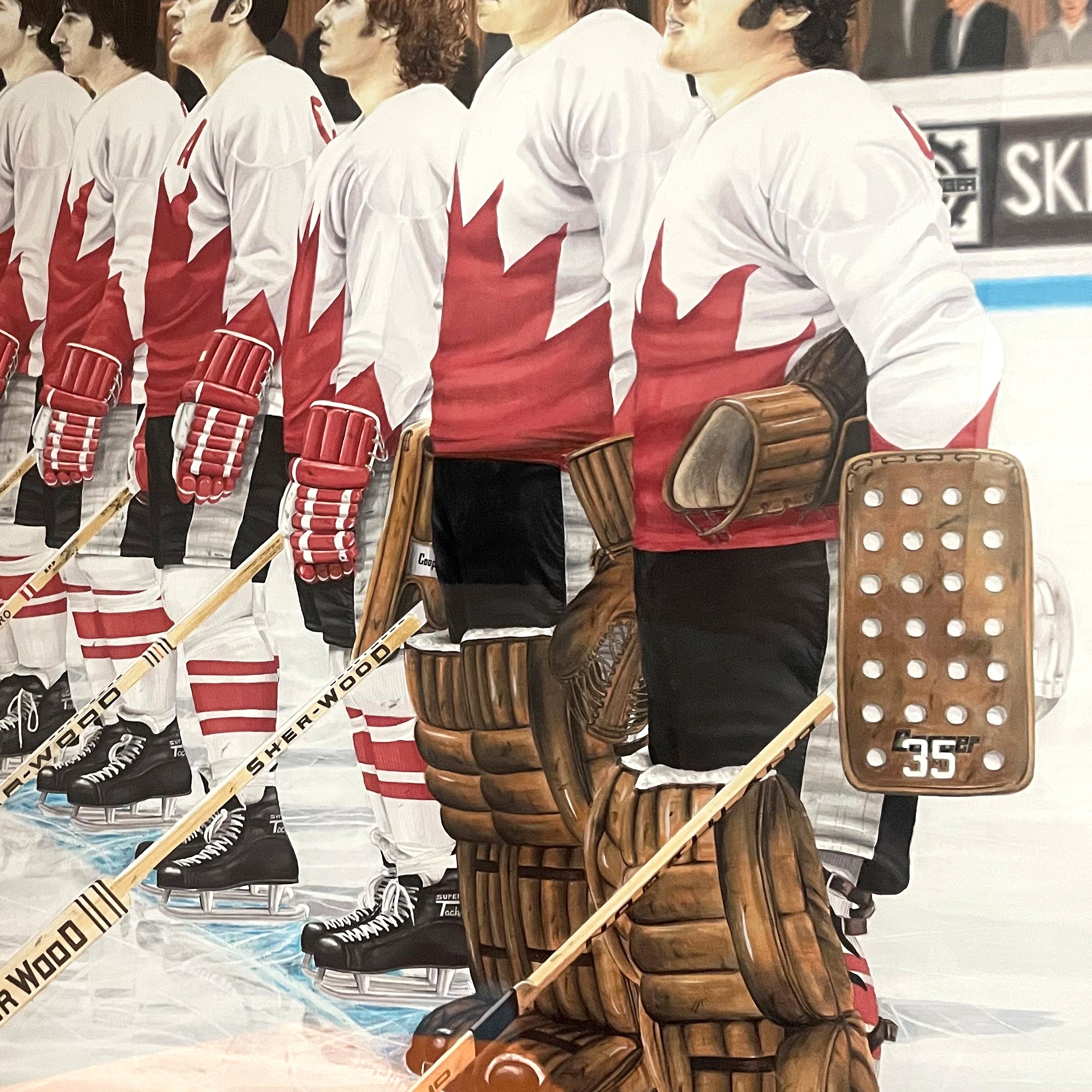 Trofeo emitido por el Príncipe de Gales de los Boston Bruins de Wayne Cashman 1971/72