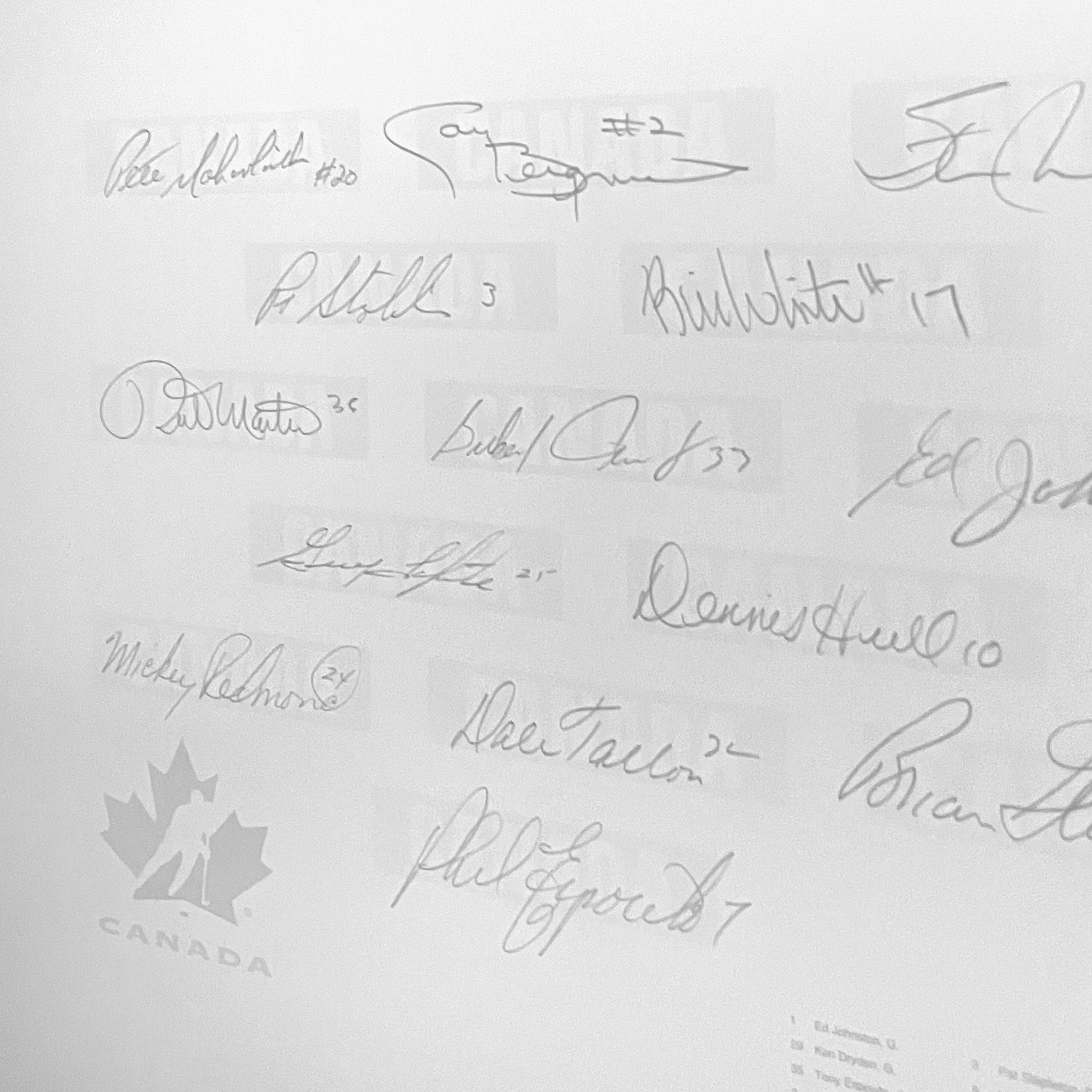 Trofeo emitido por el Príncipe de Gales de los Boston Bruins de Wayne Cashman 1971/72