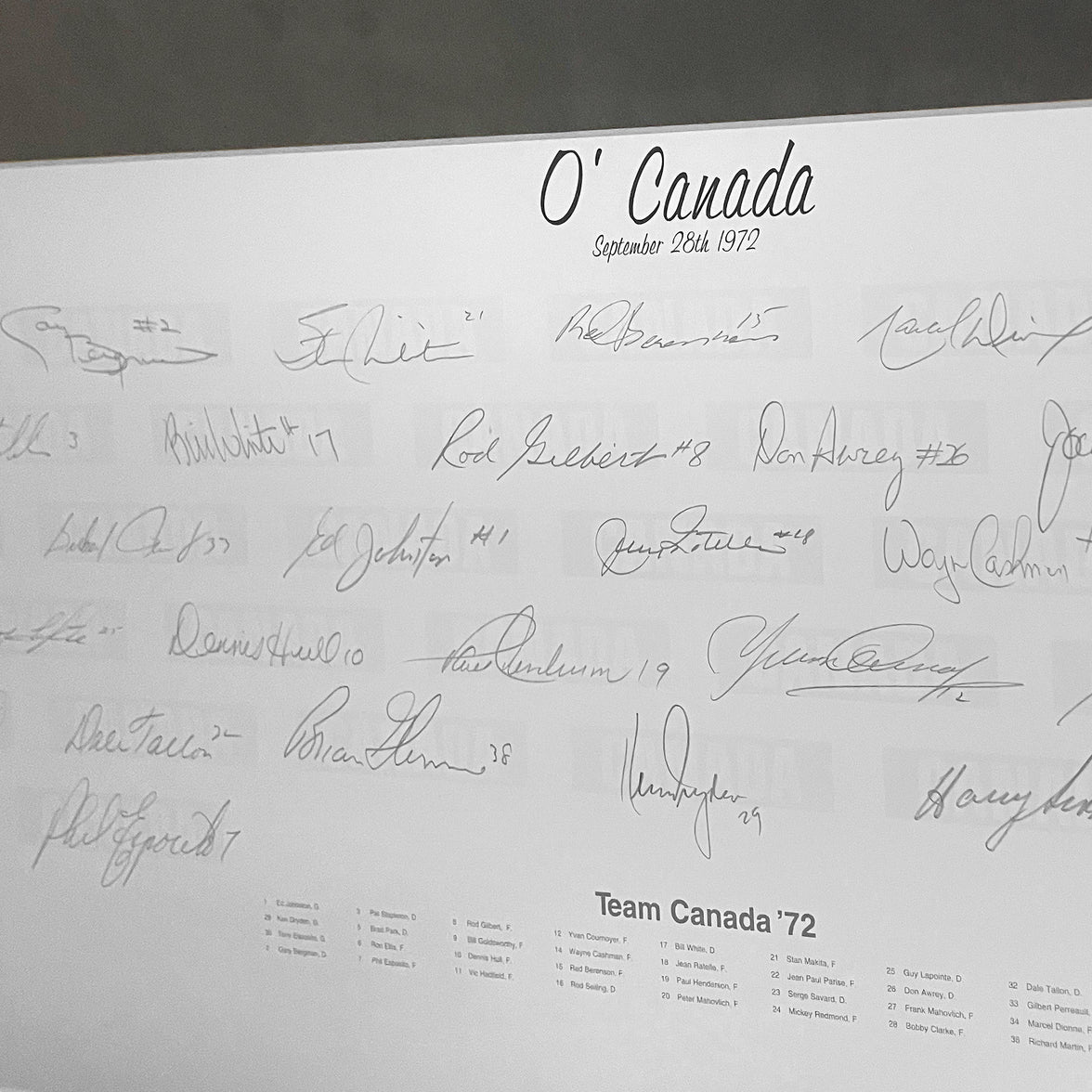 Trofeo emitido por el Príncipe de Gales de los Boston Bruins de Wayne Cashman 1971/72