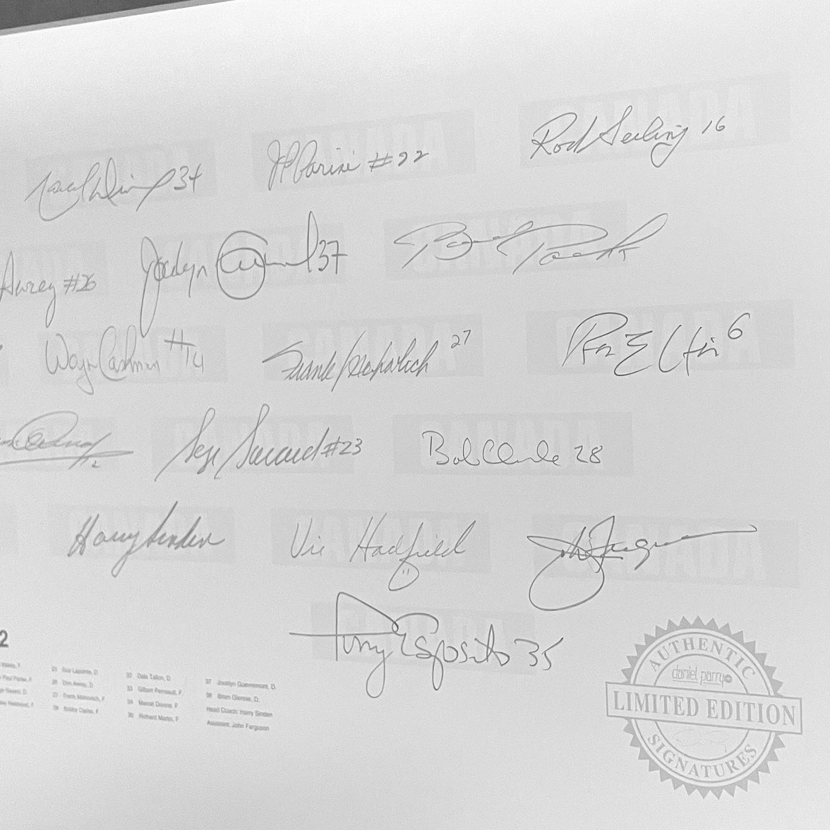 Trofeo emitido por el Príncipe de Gales de los Boston Bruins de Wayne Cashman 1971/72