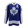 Camiseta vintage de los Toronto Maple Leafs firmada por Ron Ellis