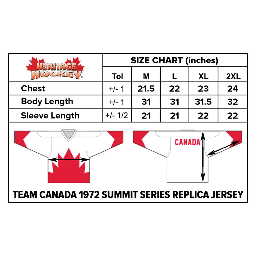 Peter Mahovlich Team Canada 1972 Summit Series Jersey