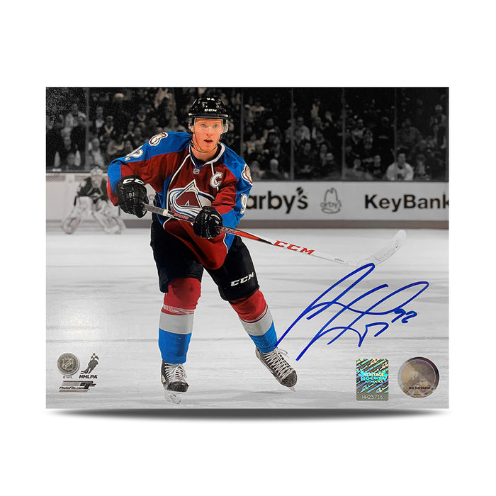 Foto firmada por Gabriel Landeskog Colorado Avalanche 8X10