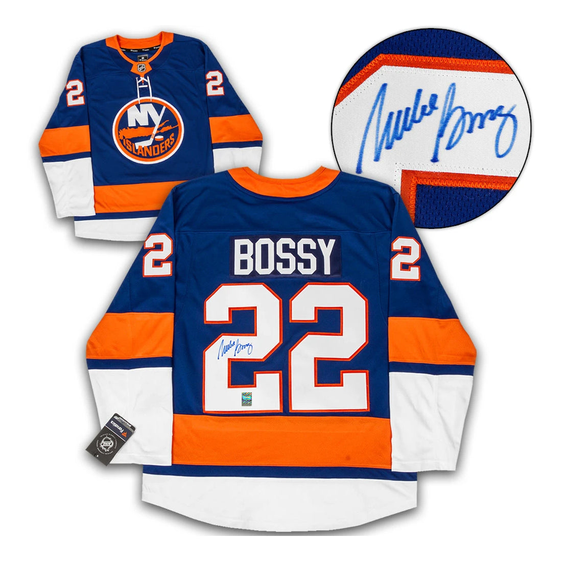 Mike Bossy Signed New York Islanders Fanatics Home Blue Jersey