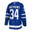 Auston Matthews Signed Toronto Maple Leafs Adidas Pro Jersey with "2022 HART" Inscription