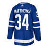 Camiseta de local Adidas Pro de los Toronto Maple Leafs firmada por Auston Matthews