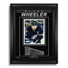 Blake Wheeler Winnipeg Jets Photo encadrée gravée – Gros plan