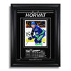 Bo Horvat Vancouver Canucks Engraved Framed Photo - Action