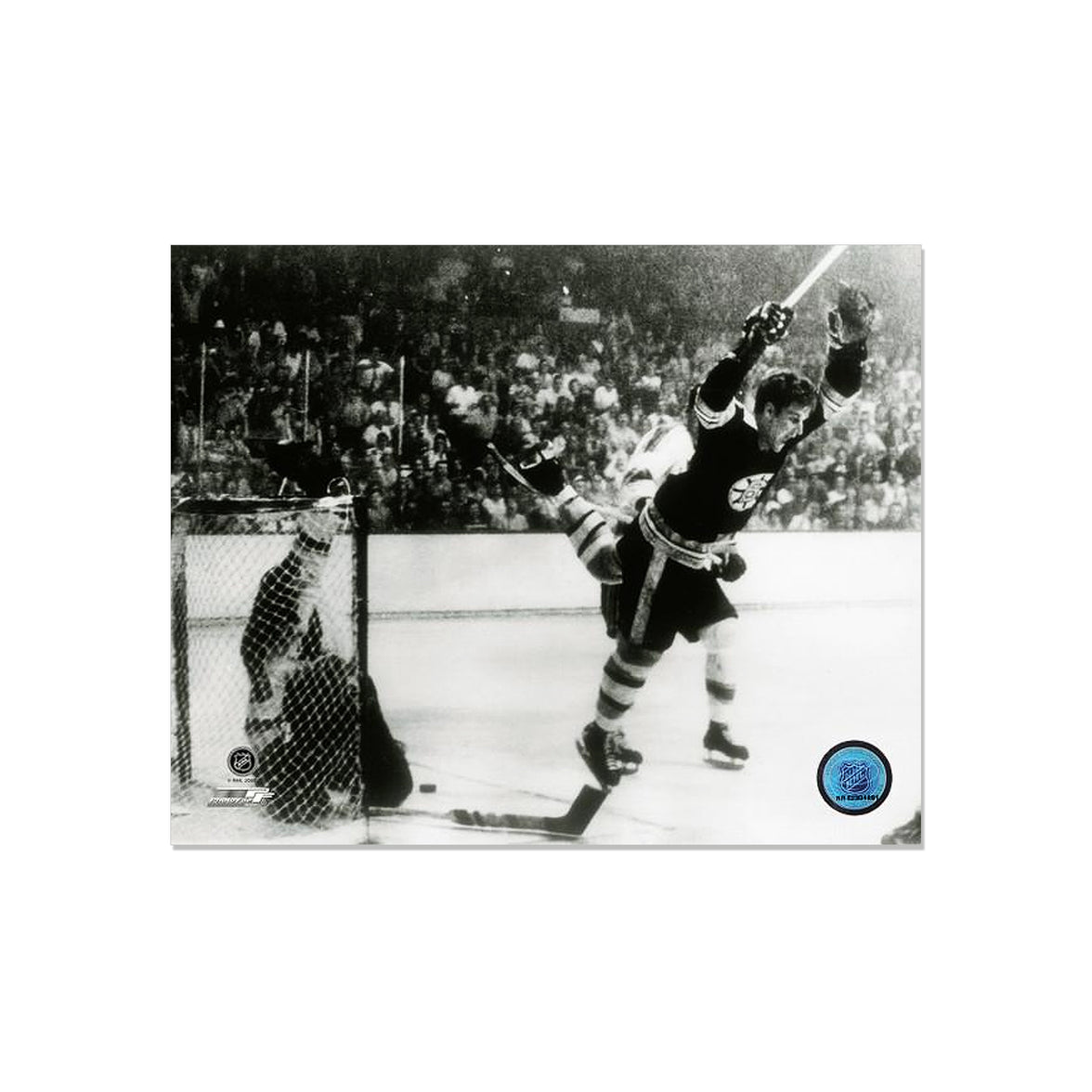 Bobby Orr Boston Bruins Engraved Framed Photo - The Goal - Heritage Hockey™