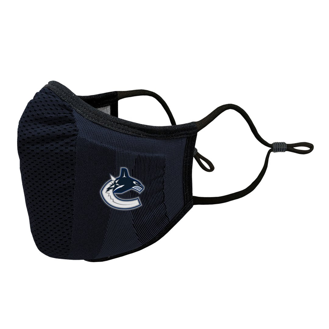 Mascarilla unisex con logotipo del equipo de la NHL de Vancouver Canucks Guard 3