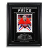 Carey Price Montreal Canadiens Engraved Framed Photo - Focus