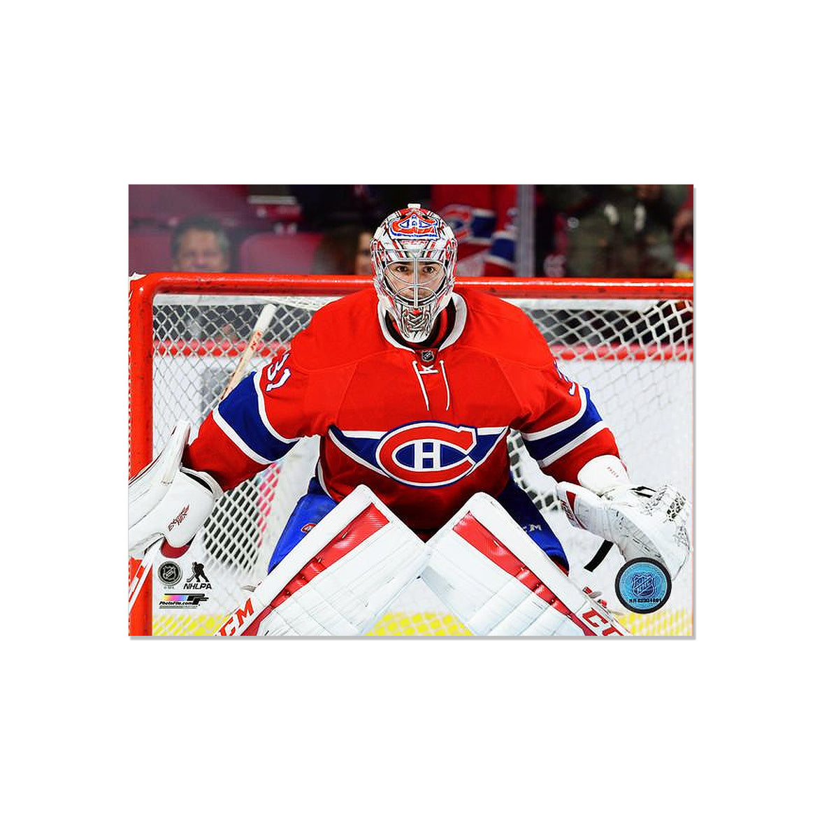 Carey Price Montreal Canadiens Engraved Framed Photo - Focus - Heritage Hockey™