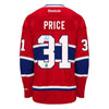 Carey Price a signé le maillot des Canadiens de Montréal
