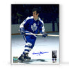 Foto de 8 x 10 de Focus firmada por Dave Keon de Toronto Maple Leafs