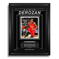 DeMar DeRozan Toronto Raptors Engraved Framed Photo - Action Close-Up - Heritage Hockey™