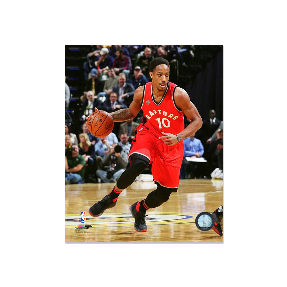 DeMar DeRozan Toronto Raptors Engraved Framed Photo - Action Close-Up - Heritage Hockey™