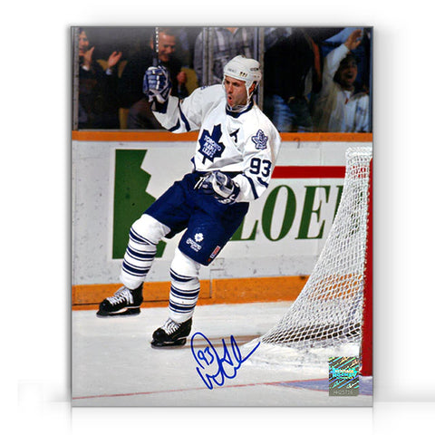Doug Gilmour Signed Maple Leafs 8x10 Photo (COJO COA)