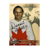 Dennis Hull #10 Carte officielle signée du 40e anniversaire de l'équipe Canada 1972