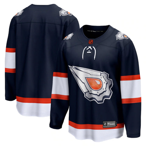 Edmonton Oilers NHL Fanatics Reverse Retro 2.0 Jersey