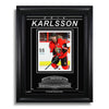 Erik Karlsson Ottawa Senators Engraved Framed Photo - Action