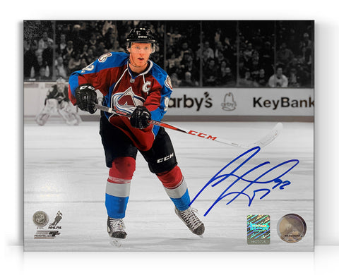Gabriel Landeskog Photo dédicacée de l'Avalanche du Colorado 8 x 10