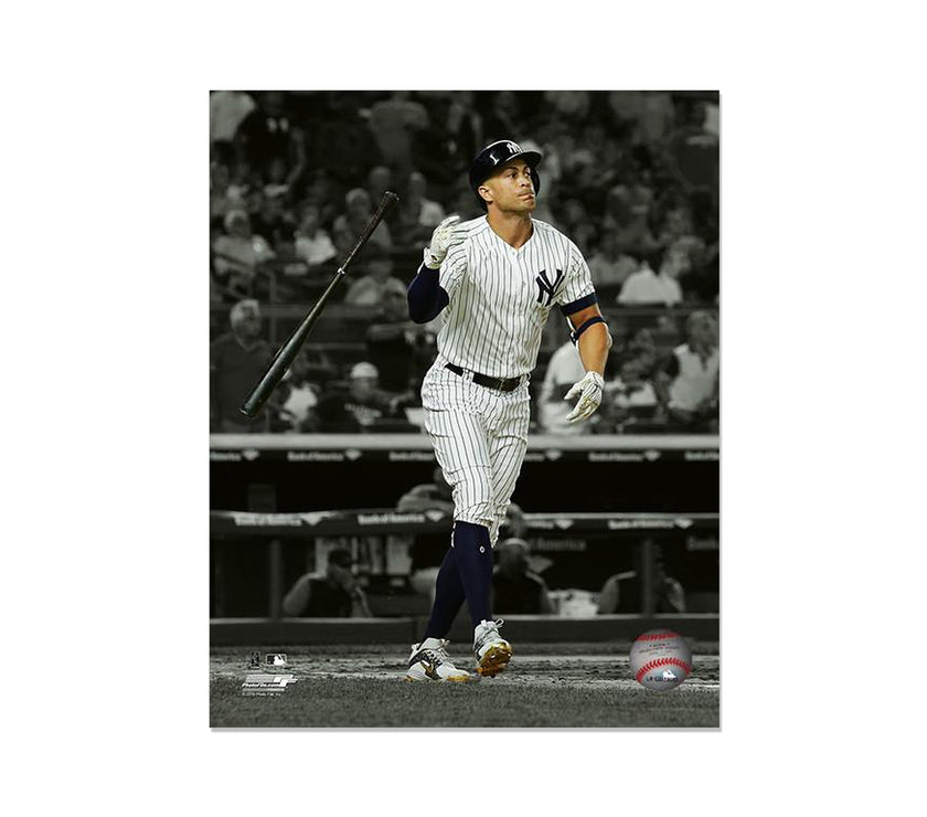 Giancarlo Stanton New York Yankees Engraved Framed Photo - Action - Heritage Hockey™