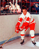 Gordie Howe Detroit Red Wings Engraved Framed Photo - Action