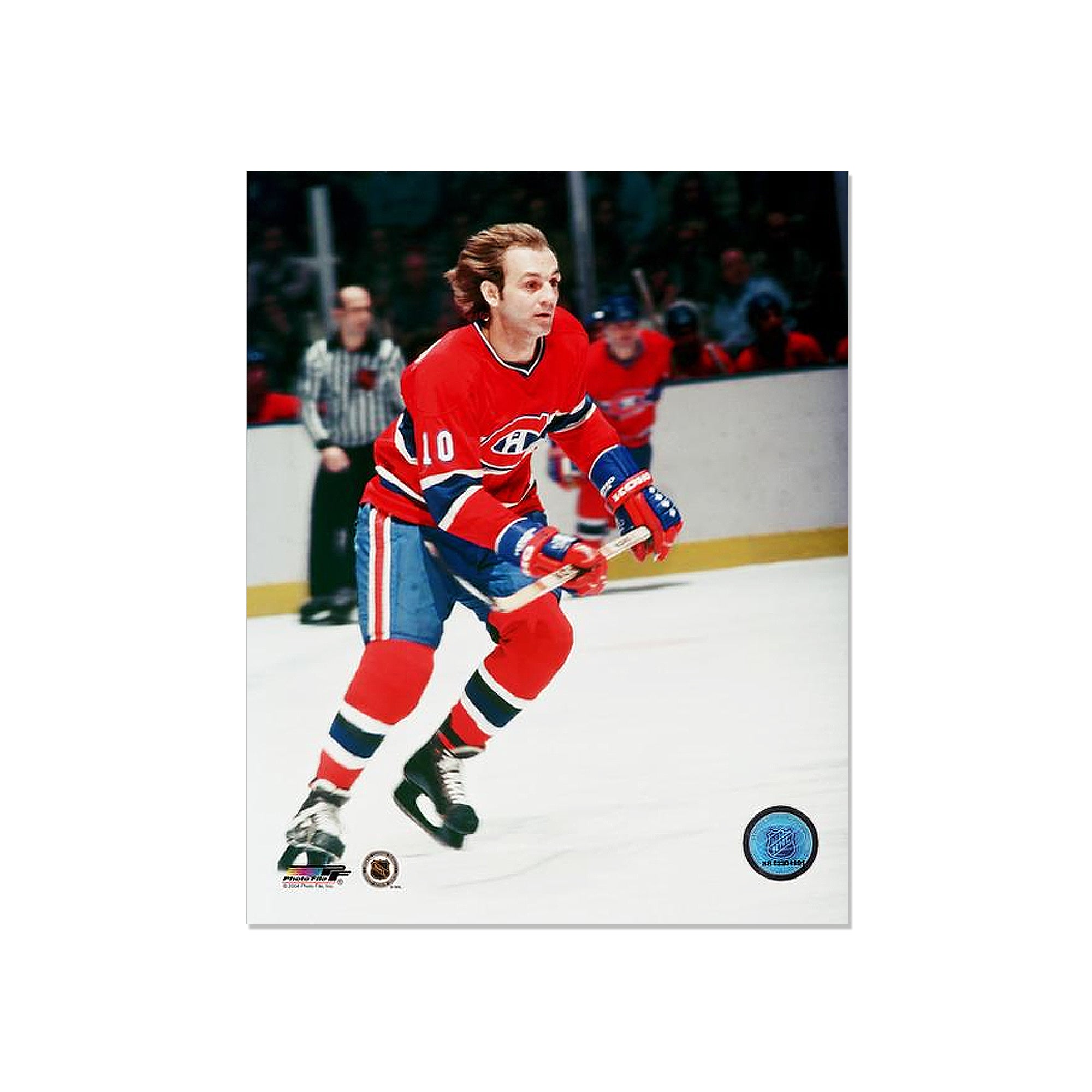 Guy Lafleur Montreal Canadiens Engraved Framed Photo - Action - Heritage Hockey™