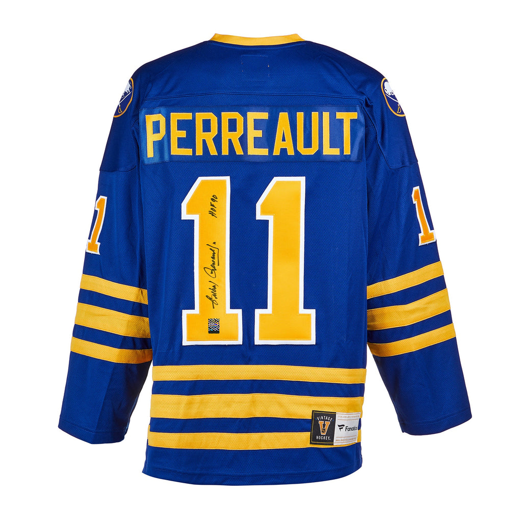 Gilbert Perreault Buffalo Sabres Autographed Signed Jersey