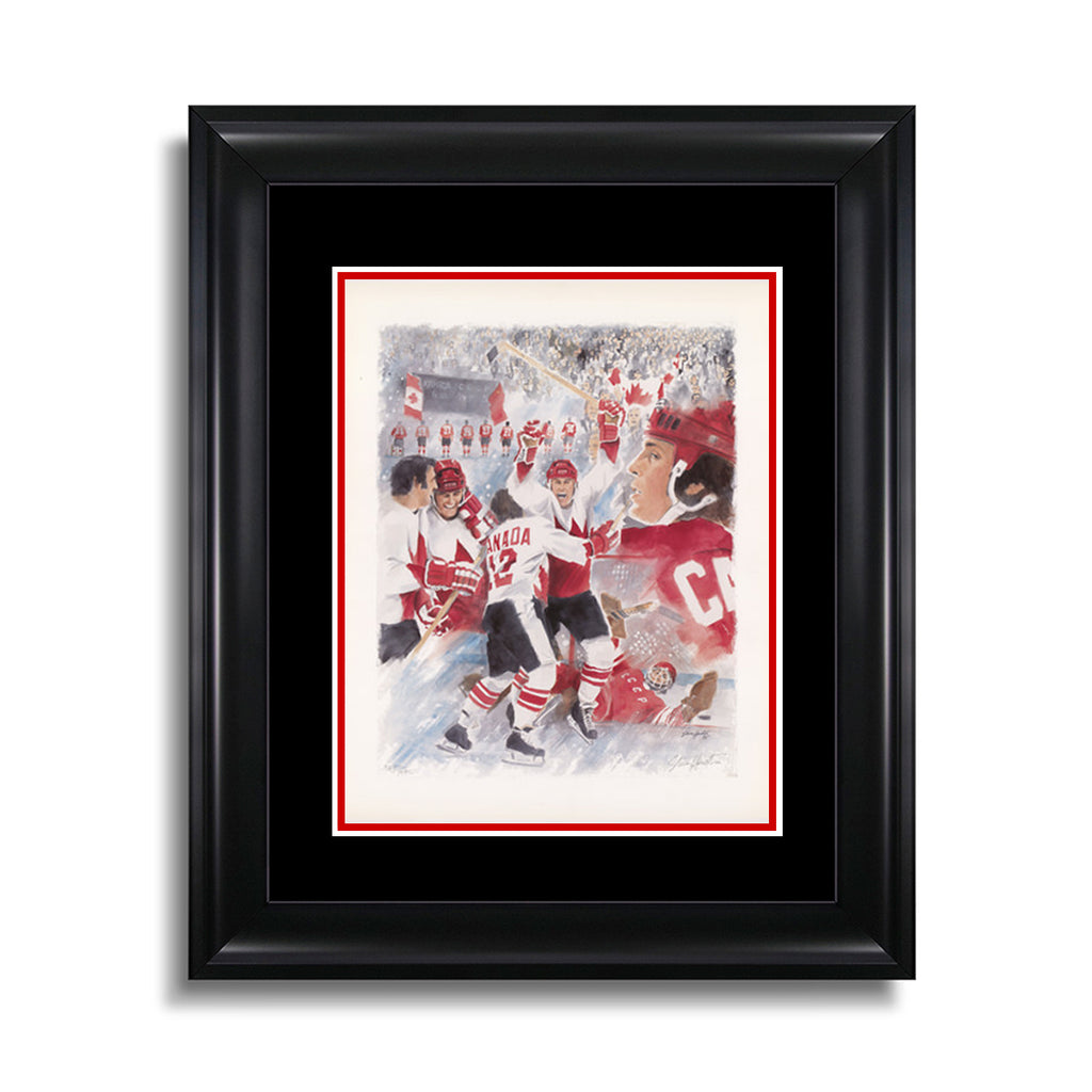 Paul Henderson Collage - Signed Limited Edition Summit Series Print