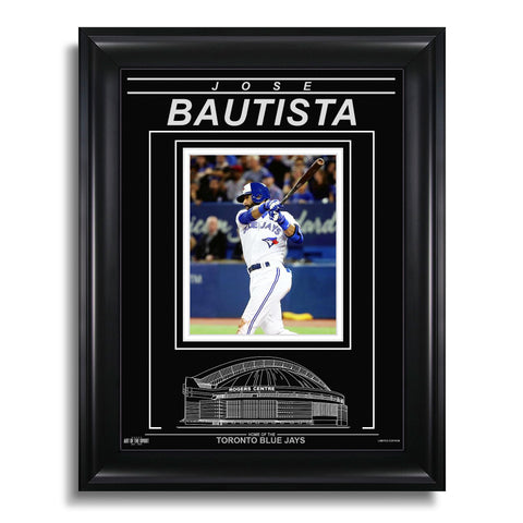 Jose Bautista Toronto Blue Jays Engraved Framed Photo - Action Home