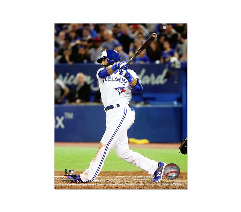 Jose Bautista Toronto Blue Jays Engraved Framed Photo - Action Home - Heritage Hockey™